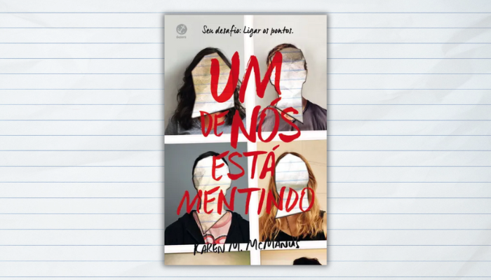 Um de nós está mentindo entrega suspense e drama adolescente com segredos e reviravoltas que prendem até a última página. Um de nós está mentindo entrega suspense e drama adolescente com segredos e reviravoltas que prendem até a última página.